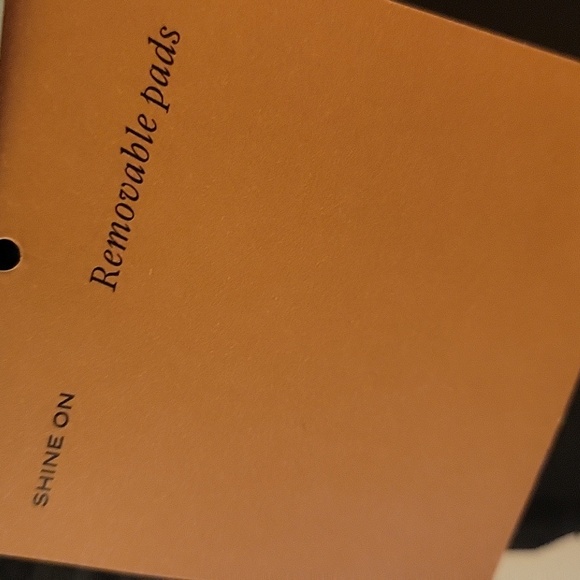 Shade & Shore Elegant Black Removable Pads Bikini Top Size 36 D - Picture 6 of 9